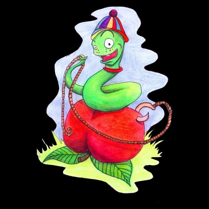 Worm Rascal from children's book