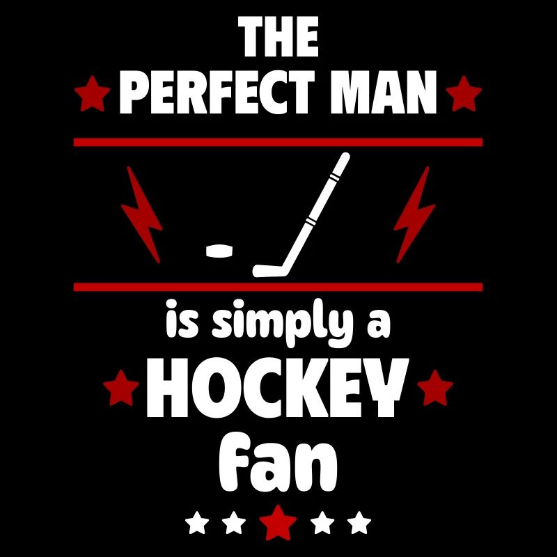 Der perfekte Mann ist einfach ein Hockey-Fan