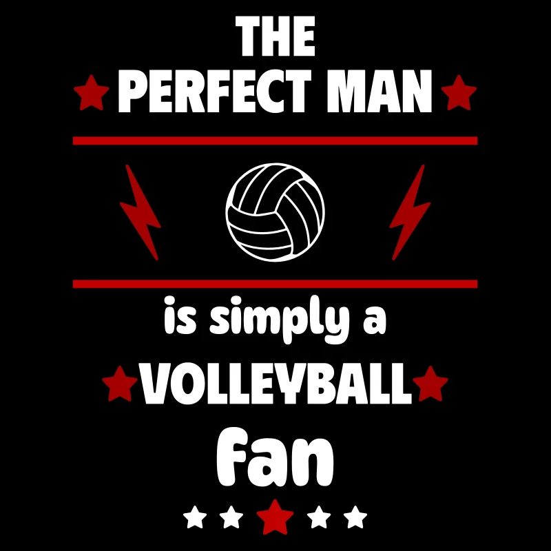 Der perfekte Mann ist einfach ein Volleyball-Fan