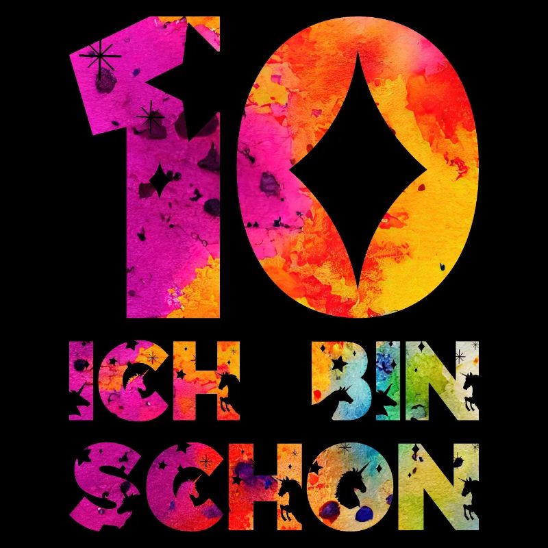 ICH BIN SCHON 10 EINHORN 10. GEBURTSTAG