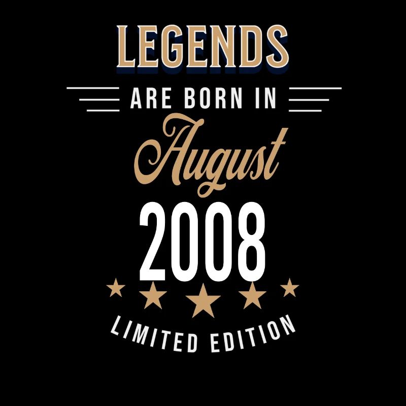 Legends werden im August 2008 geboren