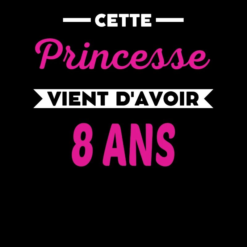 Cette Princesse vient d'avoir 8 ans