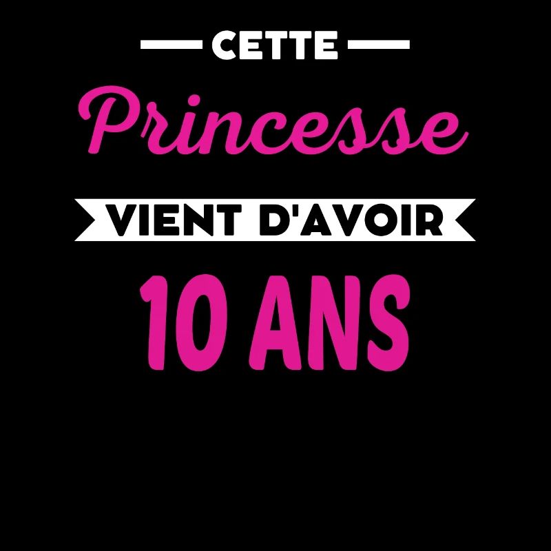 Cette Princesse vient d'avoir 10 ans