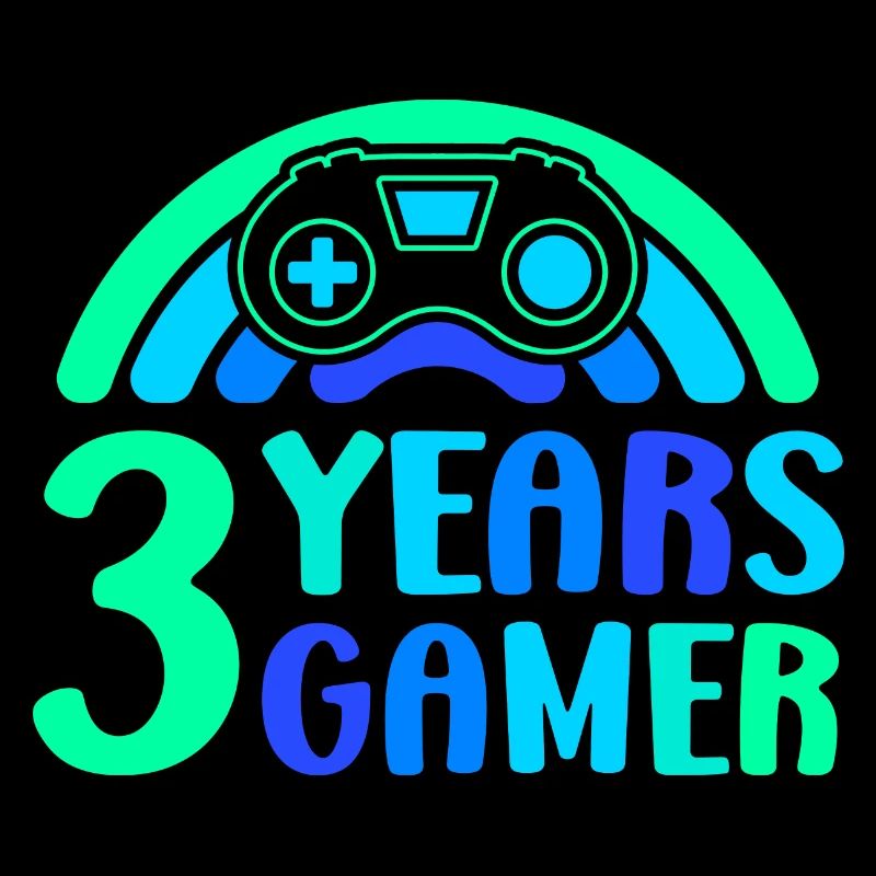 3. Geburtstag Junge 3 Jahre Controller Gaming