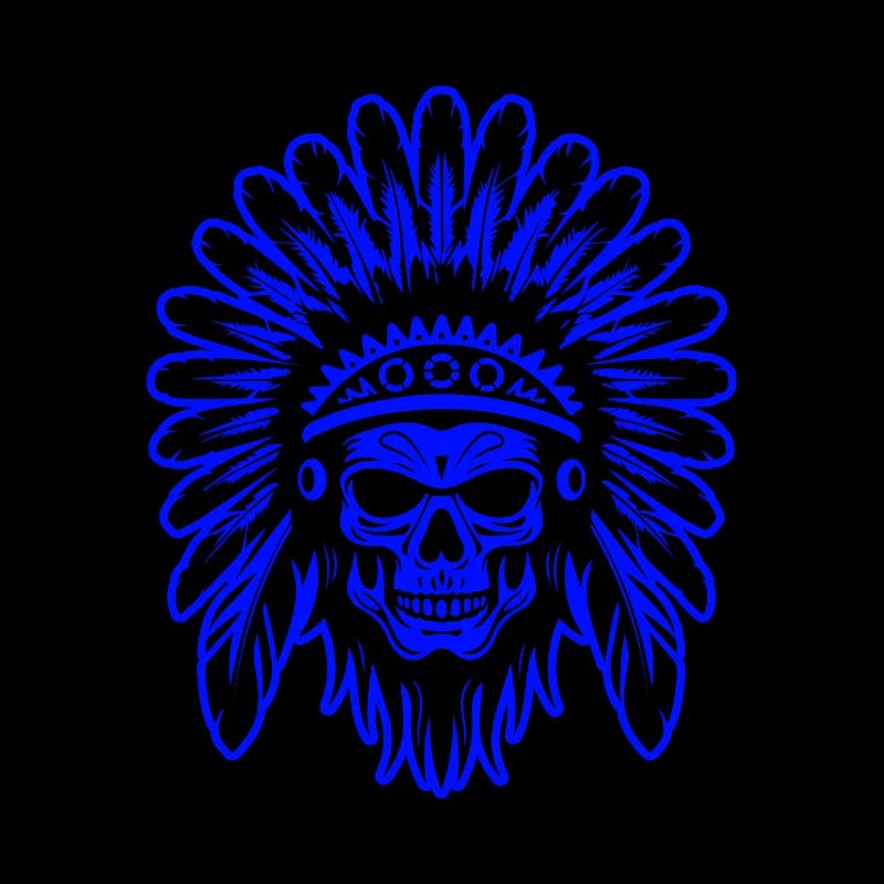 Apache Skull Indian