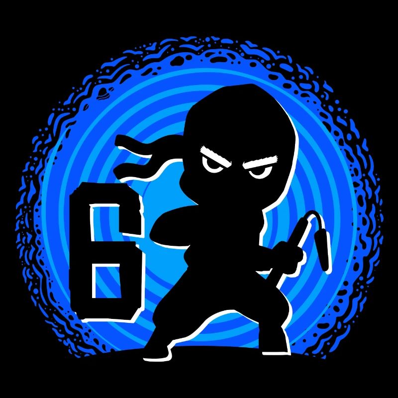 Ninja Anniversaire 6 ans Boy Ninjas Ninja