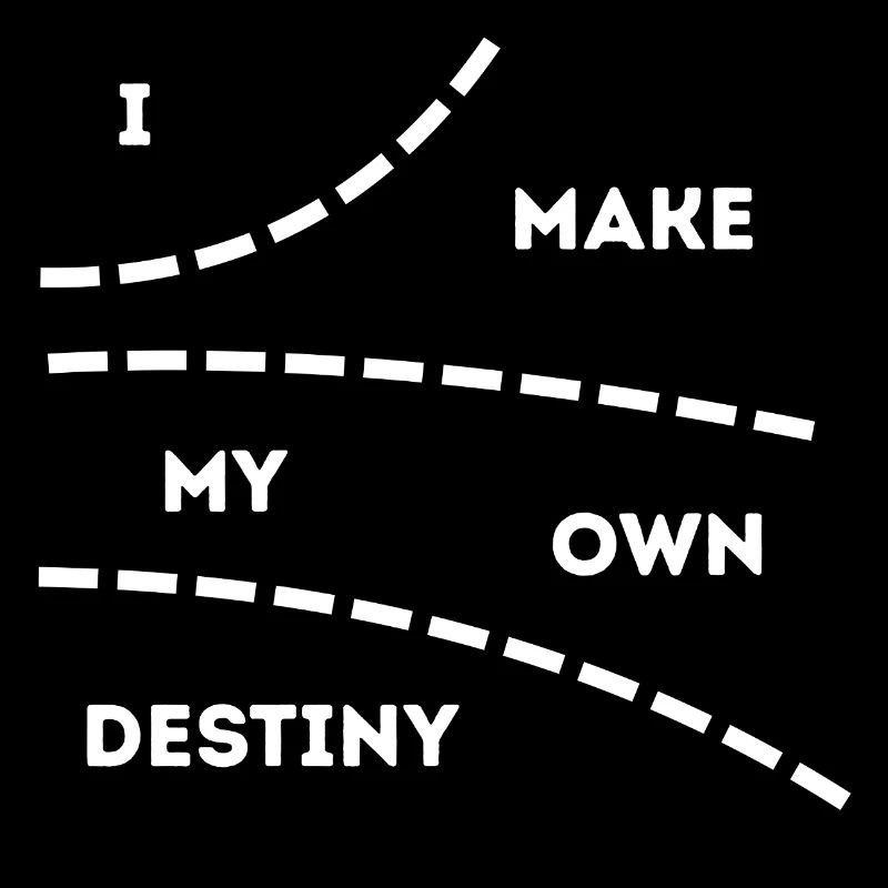 Eigenes Schicksal dunkle Farben