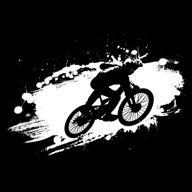 Downhill MTB Ride White