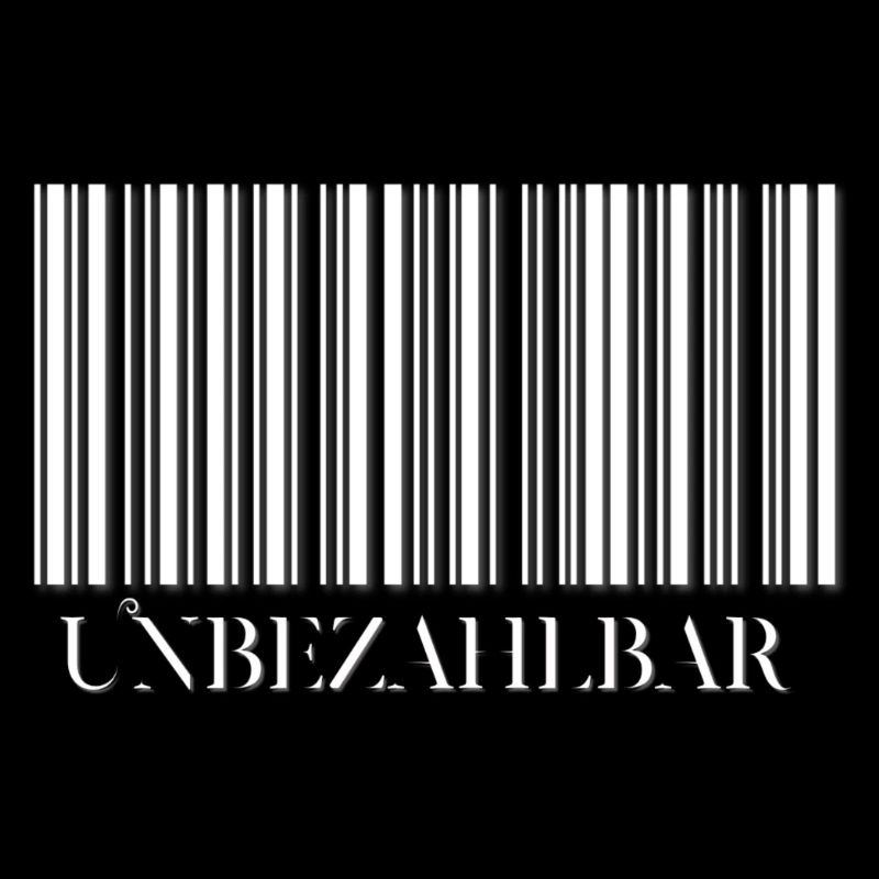 Abstrakter Barcode Design auf Kleidung