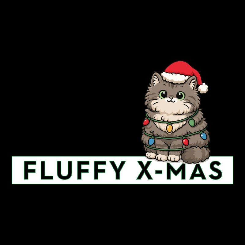 Noël duveteux – Diction de Noël du chat mignon