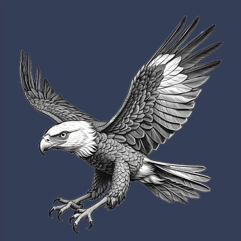 Flying Eagle, Graphic
