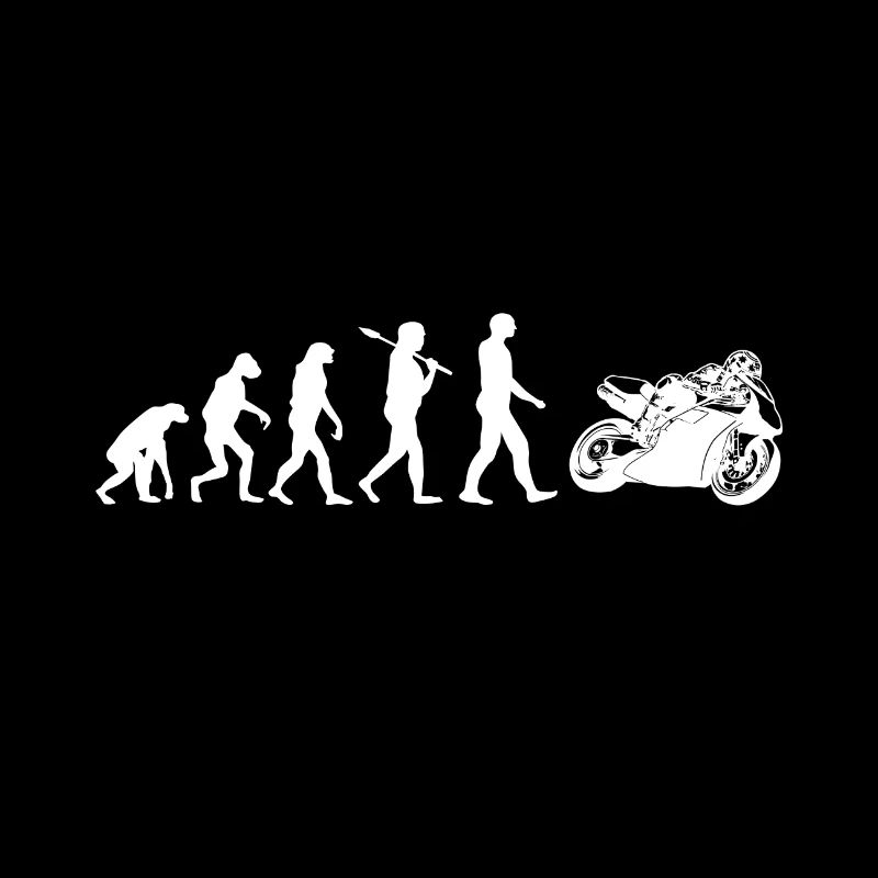 Motorcycle Shirt · Evolution · Biker · Race Machine