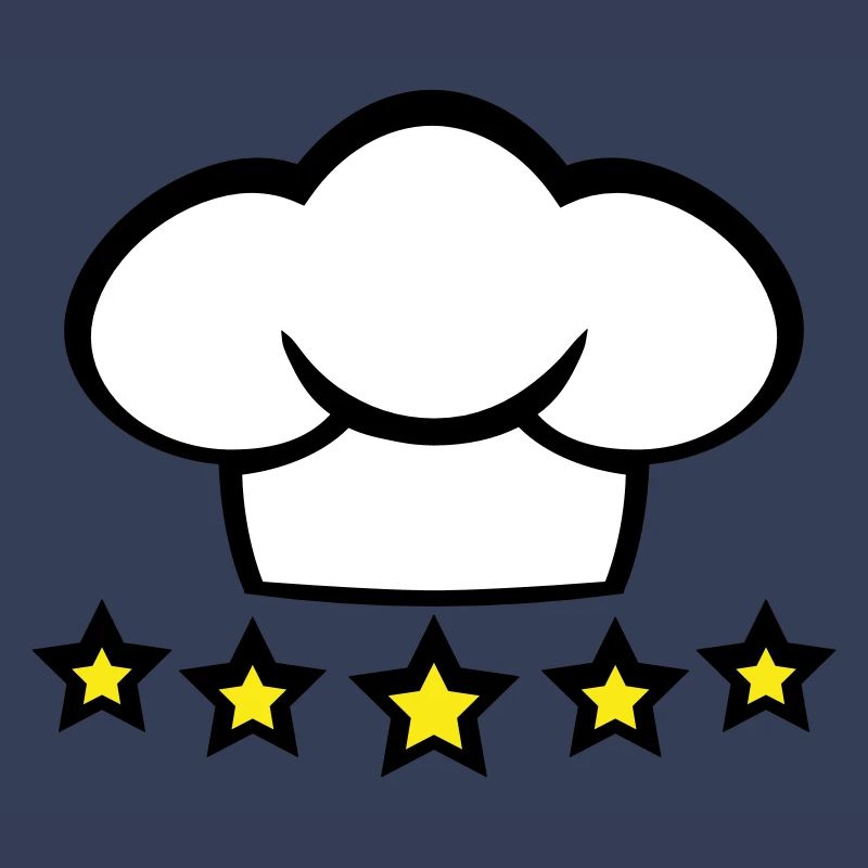 Chef Kitchen Chef’s Hat 5 étoiles Master Cool