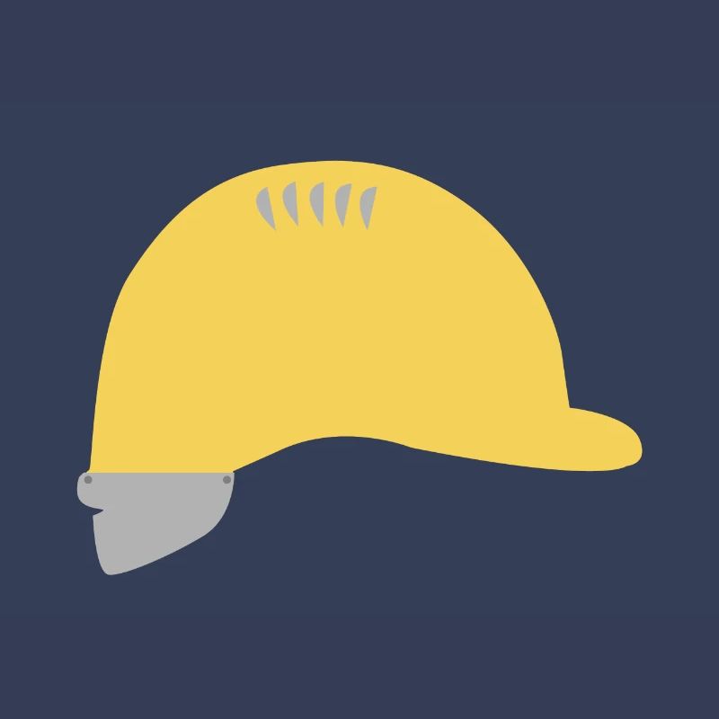 Bauarbeiterhelm