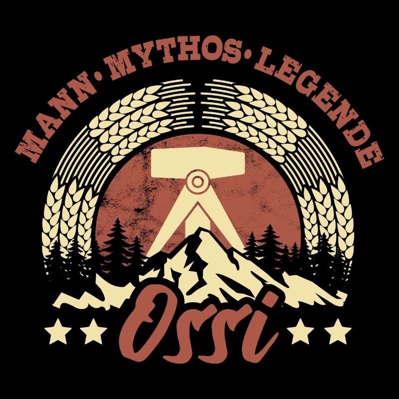 Ossi Mann, Mythos, Legende, DDR, Ostalgie Geschenk