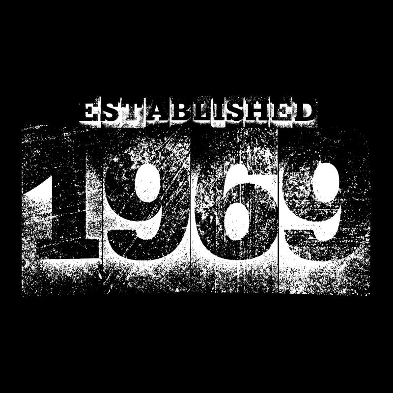 established 1969 (white)