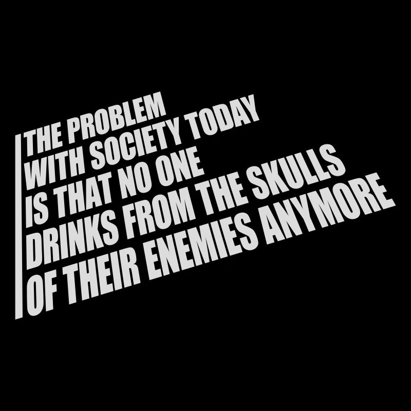 drinks from enemies skulls