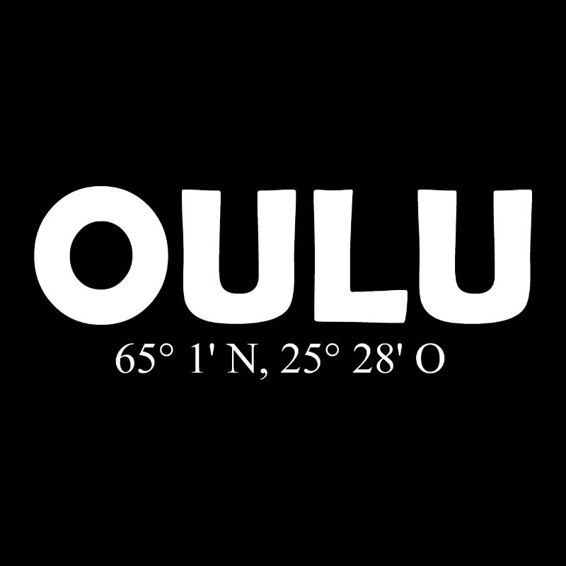 Oulu - Finland - Coordinates - Longitude Latitude