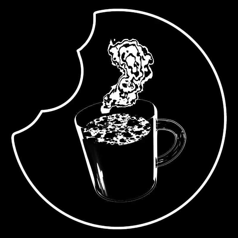 Kaffeetasse mit Snack