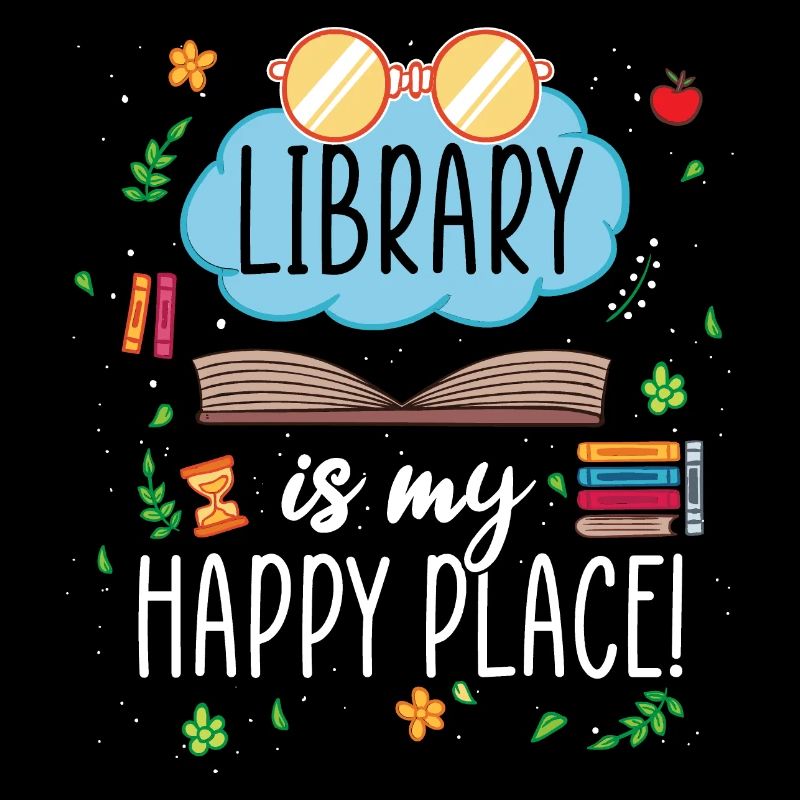 Library Fan Quote Read Library Librarian