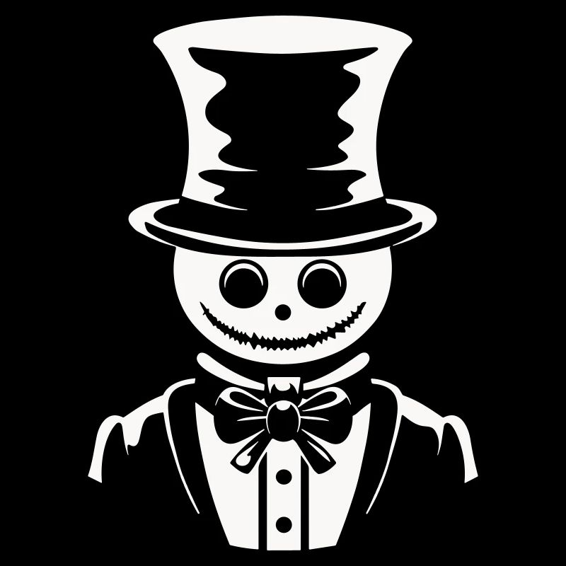 Snowman Joyful Dapper