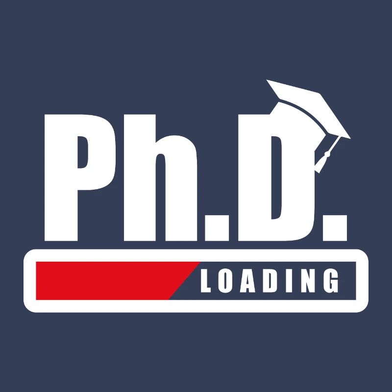 Student Ph.D. Loading Doctoral student Funny gift