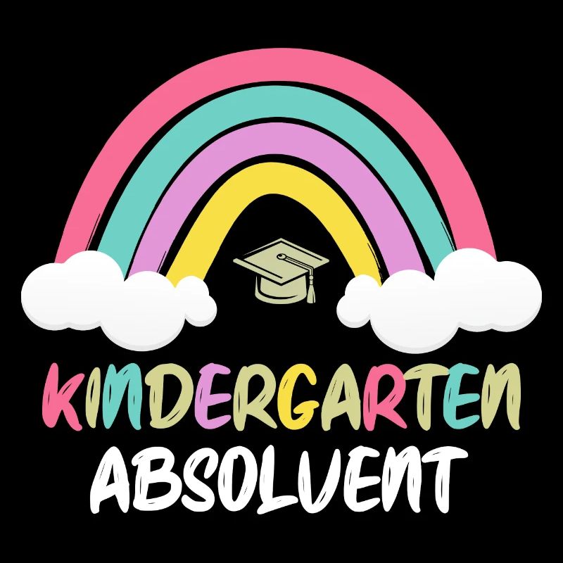 Kindergartenabsolvent Regenbogen 2023