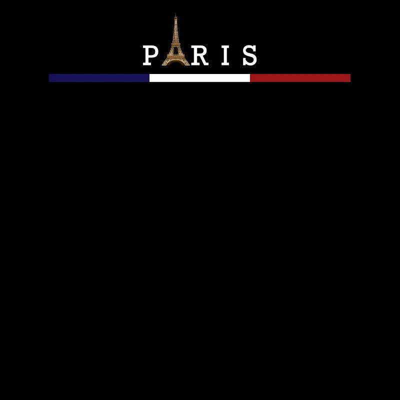 Flagge Frankreich Eiffelturm Pariser Eleganz
