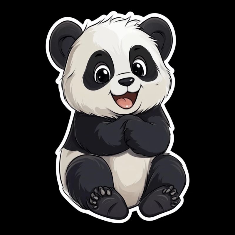 Ours panda mignon