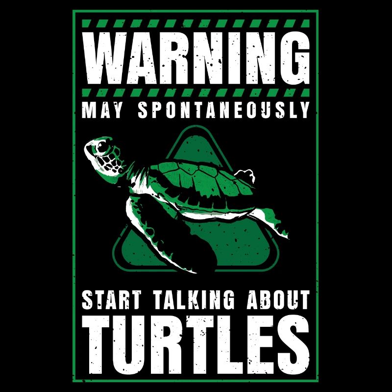 spontaneously start talking about Turtles