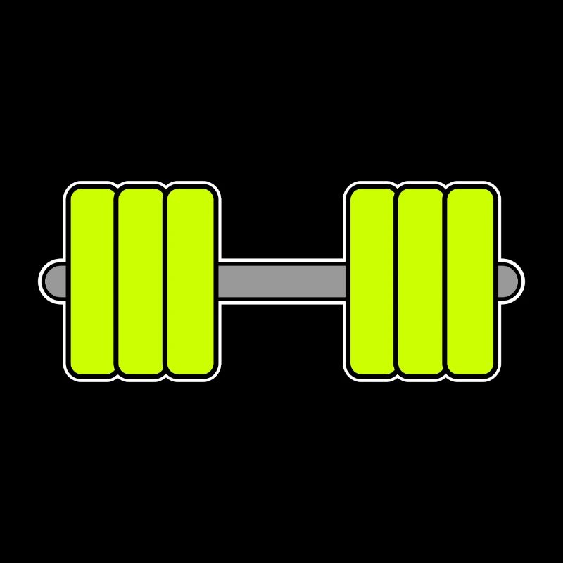 Dumbbell Yellow