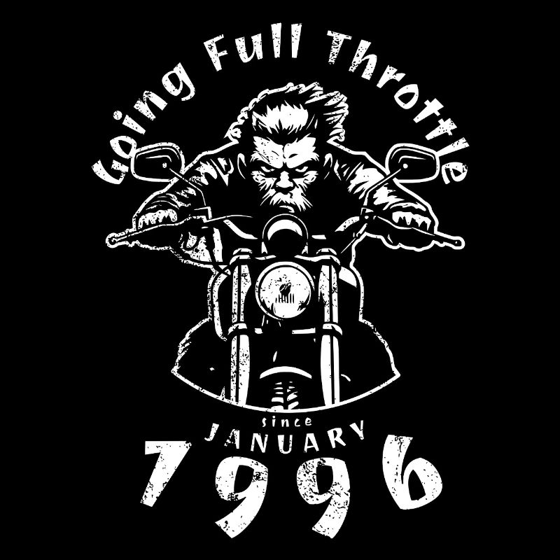 30. Geburtstag Going Full Throttle Since 01/1996