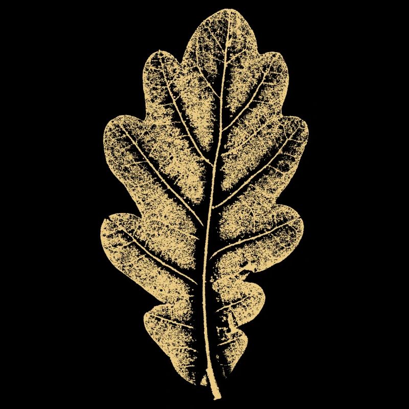 Eichenblatt - Khaki- Blatt/ Eiche/ Baum