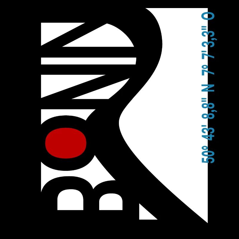 BONN - coordinates longitude latitude