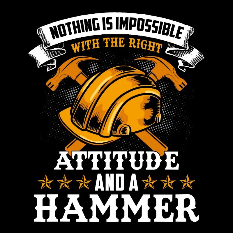 construction worker hammer