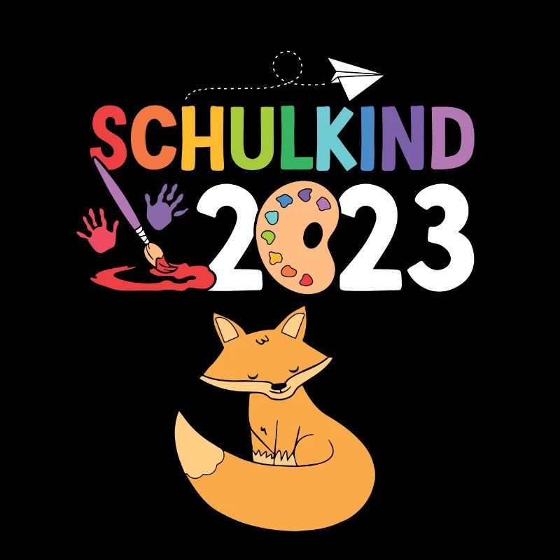 Fuchs Schulanfang Schulkind 2023