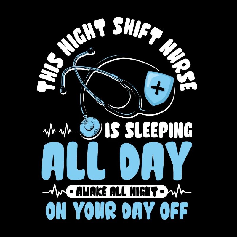 This Night Shift Nurse is sleeping all day