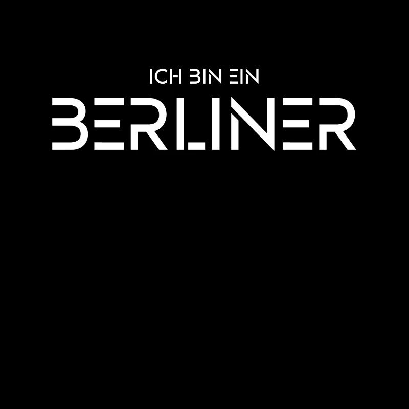 Berlin Ich bin ein Berliner