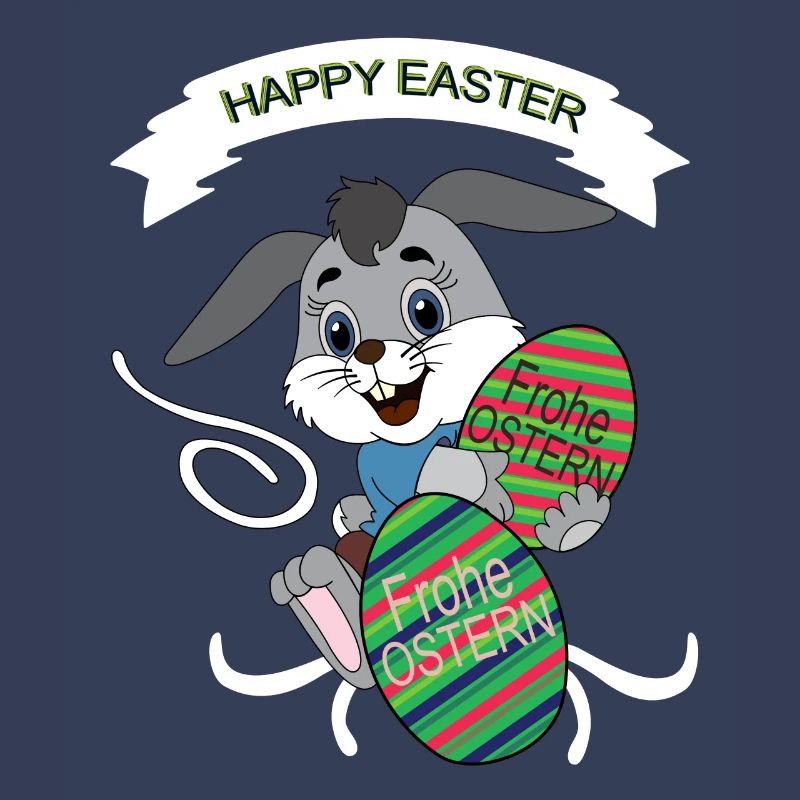 HAPPY EASTER, Easter , Coloured Easter Eggs