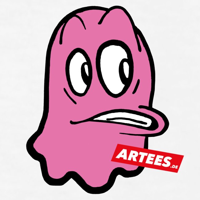 Artees GHOST Pink SMALL LOGO