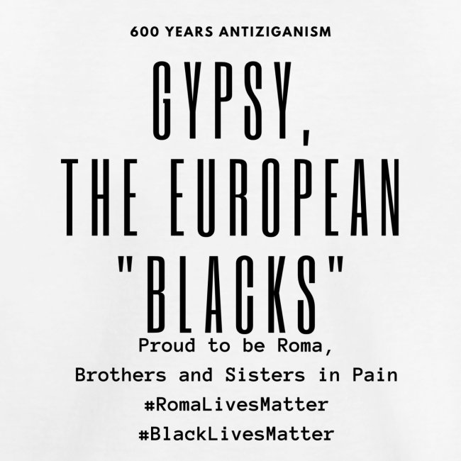 Gypsy, the European "Blacks" - Black Letters