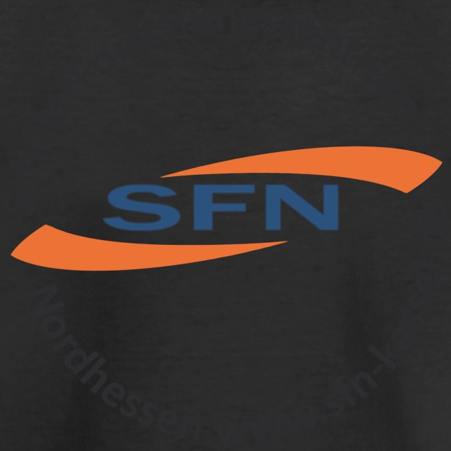 SFN Logo mit rundem Text in schwarz
