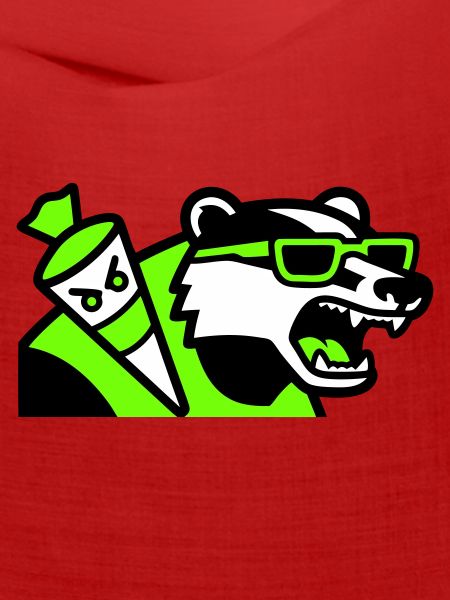 Dachs Schultuete Maskottchen
