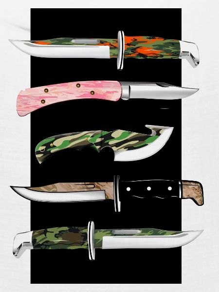 Camouflage Messer