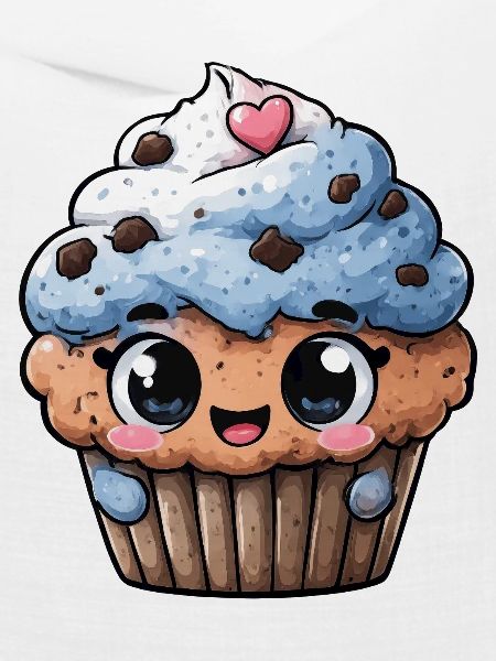 Kawaii Cupcake Herzglück