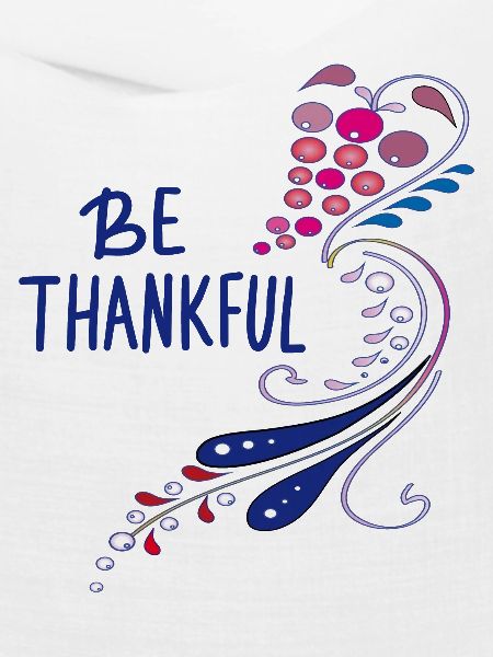 be thankful