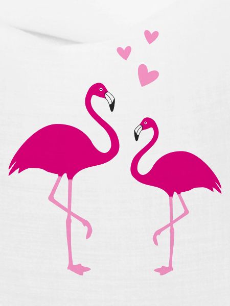 Flamingos Liebe Duo