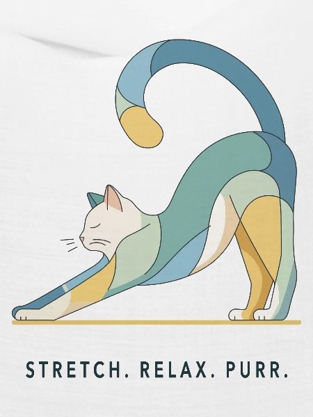 Stretch. Relax. Purr. – Katze