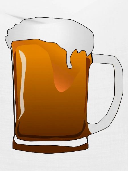 Bierkrug mit Schaum