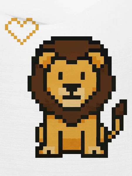 Löwe Pixel